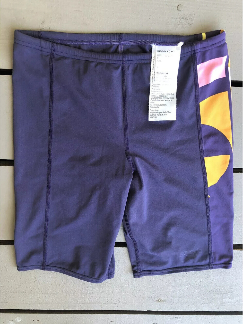Speedo Endurance Women Purple Shorts Size 8.